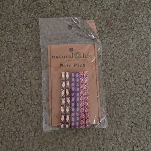 Natural Life floral hairpins hair clips